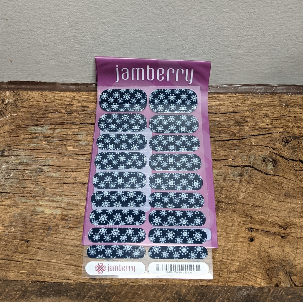 NEW Jamberry Nail Wrap Winters Edge